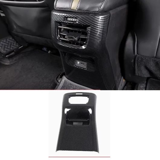 適用: トランプチ GAC エンパウ 2022 2023 2024 ABS カーボンファイバー インテリア アクセサリー ウインドウ リフト スイッチ カバー ギア パネル エアコン リアシート エアコン カバー SR-AA-3997 Interior parts for cars