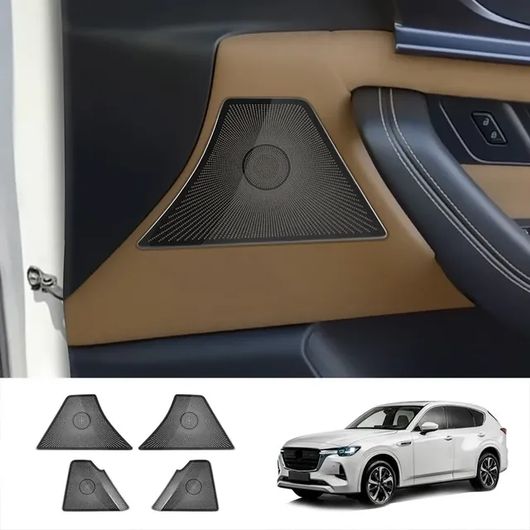 左ハンドル用 右ハンドル用 適用: マツダ CX60 CX 60 2022 2023 2024 ABS ウインドウ スイッチ ギア シフト ノブ カバー リア エアコン 吹き出し口 カバー スピーカー ラウド カバー SR-AA-4083 Interior parts for cars