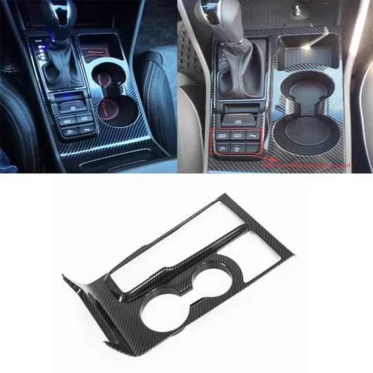 適用: ヒュンダイ/現代/HYUNDAI ツーソン 2015-2019 2020 カーボンファイバー アクセサリー スタイリング ウインドウ スイッチ パネル ギア シフト パネル ドア ボウル ギア シフト パネル SR-AA-0301 Interior parts for cars