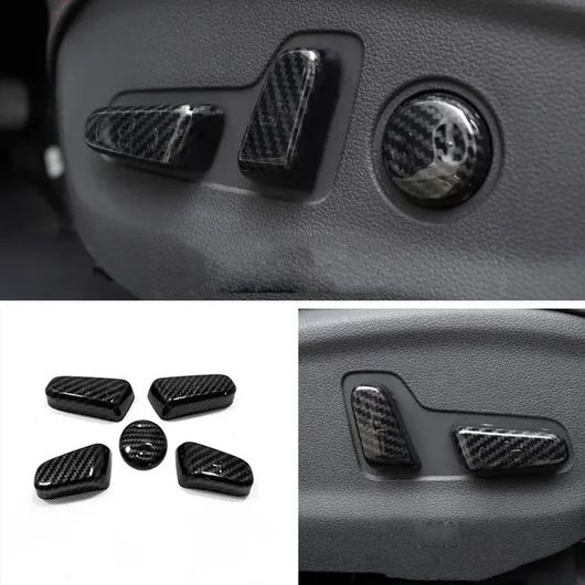 適用: ヒュンダイ/現代/HYUNDAI ツーソン 2015-2019 2020 カーボンファイバー アクセサリー スタイリング ウインドウ スイッチ パネル ギア シフト パネル シート アジャスター カバー SR-AA-0301 Interior parts for cars