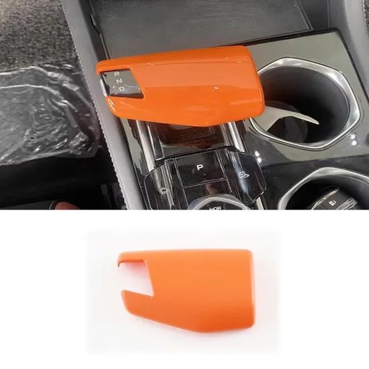 インナー アクセサリー 適用: 長安汽車 UNIV UNI-V 2022 2023 2024 オレンジ カラー ウインドウ リフト スイッチ カバー トリム ギア シフト パネル ステッカー ギア シフト ノブ SR-AA-0377 Interior parts for cars|オートパーツエージェンシー