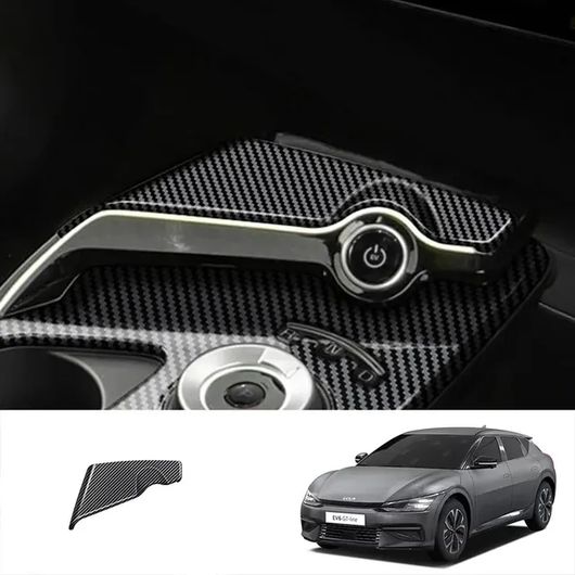 右ハンドル用 左ハンドル用 適用: 起亜 EV6 GT ライン 2021 2022 カーボン センター コンソール ギア シフト パネル カップホルダー ステッカー フレーム 右ハンドル用 スモール ピース SR-AA-4160 Interior parts for cars｜オートパーツエージェンシー