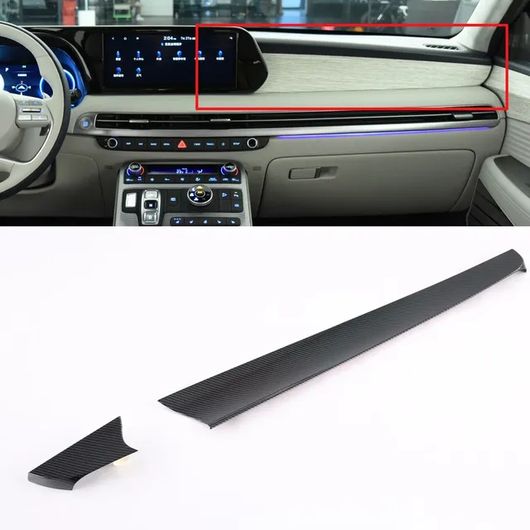適用: ヒュンダイ/現代/HYUNDAI パリセード 2022 2023 ABS カーボンファイバー インテリア アクセサリー ウインドウ スイッチ パネル カバー トリム センター コントロール ストリップ SR-AA-4165 Interior parts for cars｜オートパーツエージェンシー