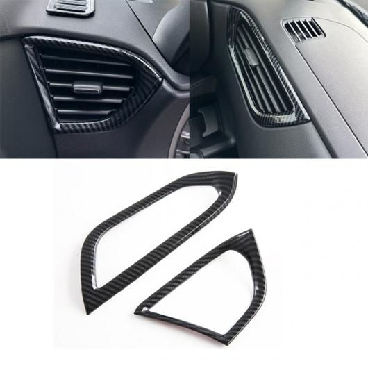 適用: 日産 ルークス 2021 2022 2023 ABS カーボン カラー インテリア センター コンソール エアコン 吹き出し口 カバー トリム サイド エアコン カバー トリム SR-AA-4202 Interior parts for cars|オートパーツエージェンシー