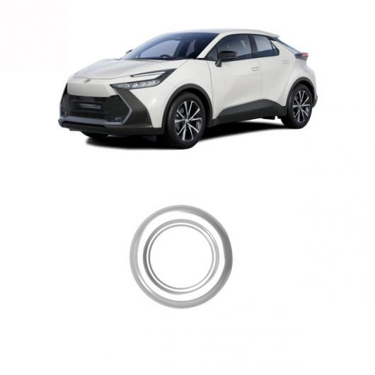 適用: トヨタ CHR C-HR 2024 2025 ABS マット リード ライト ルーフ カバー トリム 通気口 カバー 装飾 ステッカー インテリア アクセサリー スタート ストップ カバー トリム SR-AA-4217 Interior parts for cars