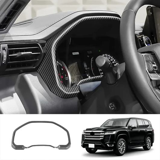 左ハンドル用 適用: トヨタ ランドクルーザー 300 LC300 2022-2024 ABS ウインドウ リフト スイッチ ギア パネル エアコン 吹き出し口 カバー インナー インストルメント パネル カバー SR-AA-4247 Interior parts for cars