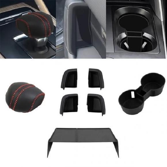 適用: マツダ CX60 2022-2024 適用: CX80 CX90 2024-2025 ドア ハンドル ストレージ ボックス ホルダー 4点セット ◆適用： CX60 2022-2024～◆適用： CX90 2024-2025 SR-AA-4286 Interior parts for cars