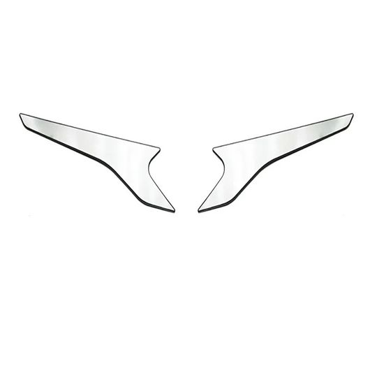 適用: レクサス LBX 2024 2025 ABS クローム フロント ライト アイブロー ヘッドライト ストリップ 装飾 ステッカー カバー トリム アクセサリー SR-AA-4290 Car light
