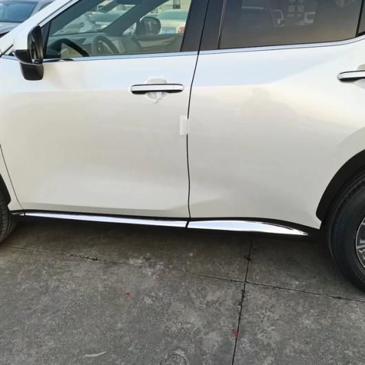 アクセサリー 適用: レクサス NX 260 350H 2022 2023 スチール サイド ドア ボディ カバー トリム ステッカー ストリップ モールディング プロテクター ステンレス スチール SR-AA-4474 Exterior parts for cars