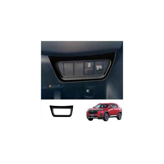 適用: ホンダ WR-V WRV 2024 2025 ABS ブラック ドア ハンドル ウインドウ スイッチ ギア シフト パネル エアコン カバー トリム インテリア アクセサリー ヘッドライト スイッチ SR-AA-4935 Interior parts for cars