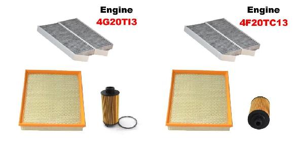 3ピース フィルター セット 適用: 北京 北京汽車 BJ40 プラス 2.0T 2017-2023 キャビン A/C エア オイル フィルター 4G20TI3 3ピース セット 4G20TI3 ガス・4F20TC13 ディーゼル SR-AA-5788 Air conditioner filter 13,845円