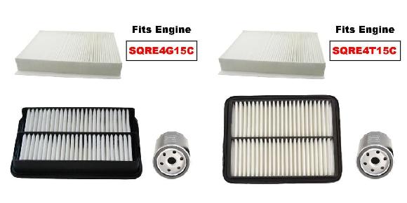 3ピース フィルター セット 適用: 奇瑞汽車 アリゾ 6 プロ/オモダ S5 2021 2022 2023 2024 1500CC エンジン キャビン エア オイル フィルター スペア SQRE4G15C・SQRE4T15C SR-AA-7050 oil filter｜オートパーツエージェンシー