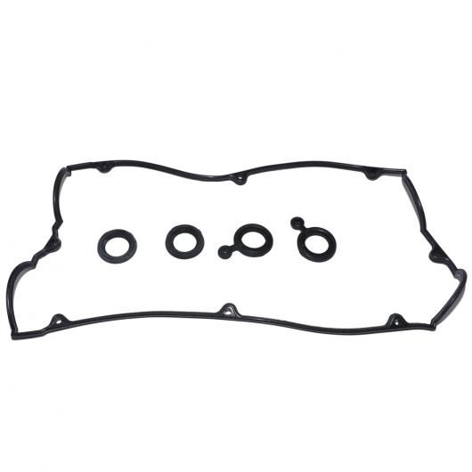 適用: 三菱 コルト ランサー ミラージュ バルブ カバー ガスケット MD312914 1.3 1.5 1996-2004 シール パーツ アクセサリー ブラック SR-AA-7478 Car parts