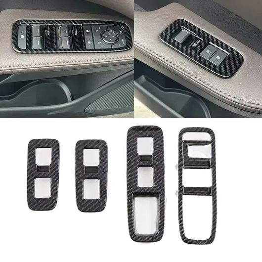 左ハンドル用 適用: レクサス RX 350H 450H 500H 2023 2024 ABS リアシート エア コンディション ウインドウ スイッチ パネル ギア シフト パネル カバー ウインドウ スイッチ カバー SR-AA-0532 Interior parts for cars|オートパーツエージェンシー