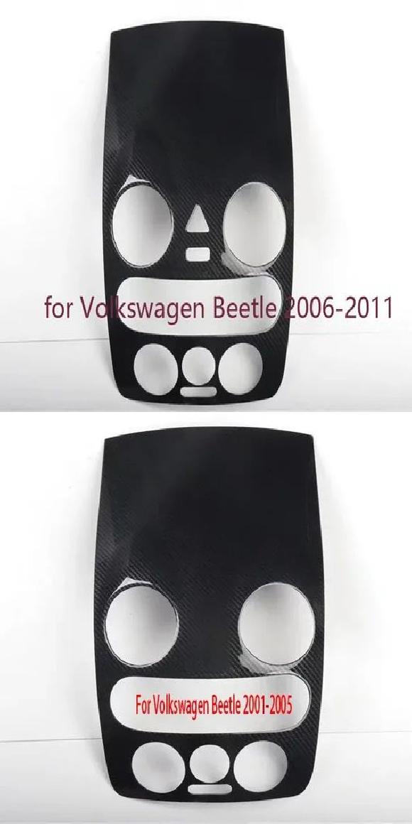 適用: フォルクスワーゲン/VOLKSWAGEN ビートル 2003-2011 ABS カーボンファイバー センター コントロール パネル センター コントロール 08-11・センター コントロール 03-05 SR-AA-0543 Interior parts for cars