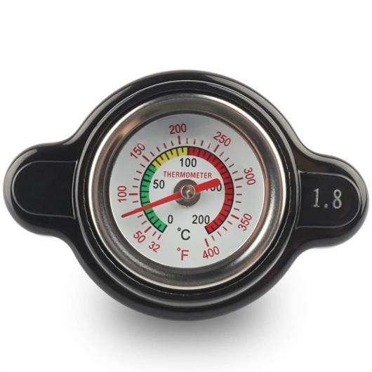 ハイ プレッシャー ラジエーター キャップ 温度 ゲージ 1.8 バー ラジエーター キャップ 25.6PSI 適用: ホンダ カワサキ スズキ ヤマハ ブラック SR-AA-7782 Motorcycle parts