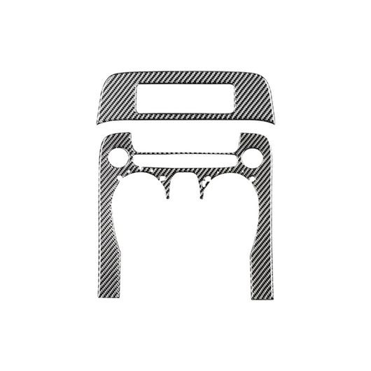カーボンファイバー 適用: シボレー/CHEVROLET カマロ 2010-2015 センター コンソール CD パネル カバー トリム インテリア アクセサリー 左ハンドル用 SR-AA-8127 Interior parts for cars