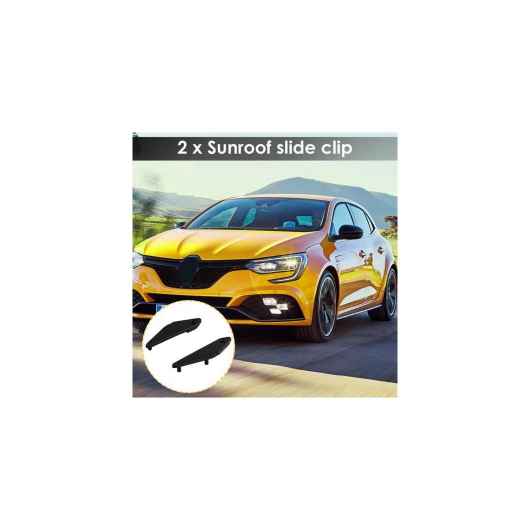 サンルーフ ブラケット スライダー ガラス クリップ サンルーフ スライディング システム リペア キット 適用: ルノー/RENAULT コレオス 912128065L 912128065R ブラック SR-AA-8021 Car parts｜オートパーツエージェンシー