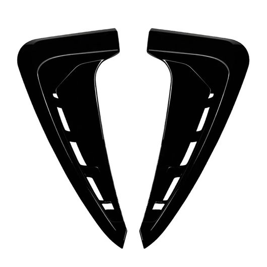 サイド 吹き出し口 エア フロー インテーク フード サイド フェンダー 吹き出し口 ボンネット カバー トリム 適用: BMW X5 F15 2014-2018 光沢ブラック SR-AA-8176 Exterior parts for cars｜オートパーツエージェンシー