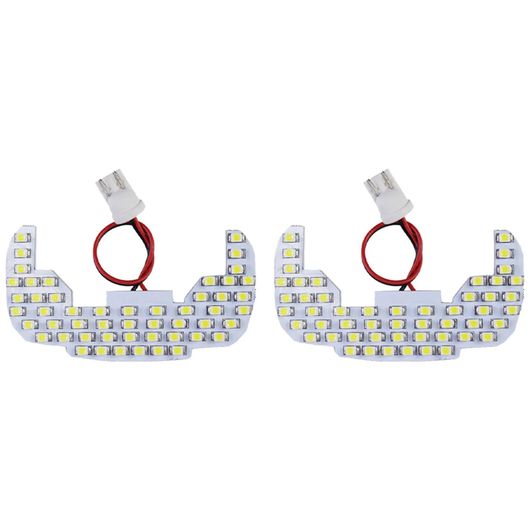 2ピース 適用: スズキ ジムニー JB23 JB33 JB43 JB53 1998-2018 インテリア ランプ ドーム マップ ルーフ ライト LED リード ランプ キャンバス バルブ SR-AA-8899 Interior parts for cars