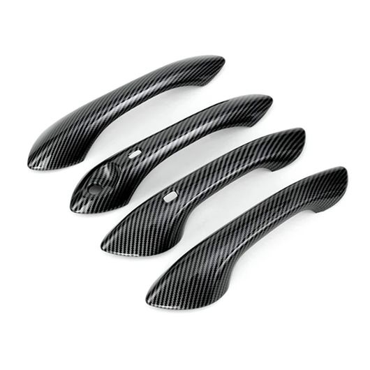 エクステリア ドア ハンドル カバー トリム 適用: シボレー/CHEVROLET トラック シーカー 2023 2024 アクセサリー ABS カーボンファイバー SR-AA-9298 Exterior parts for cars|オートパーツエージェンシー