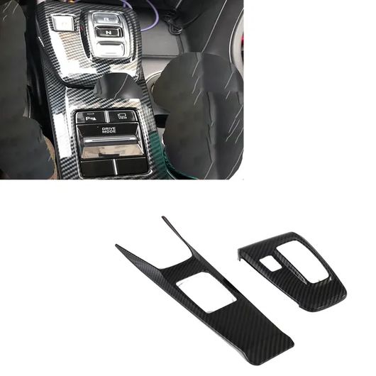 インテリア アクセサリー 適用: ヒュンダイ/現代/HYUNDAI ソナタ 2020 2021 2022 ギア シフト パネル ステッカー 通気口 カバー トリム ガラス スイッチ 装飾 ギア シフト パネル SR-AA-0588 Interior parts for cars