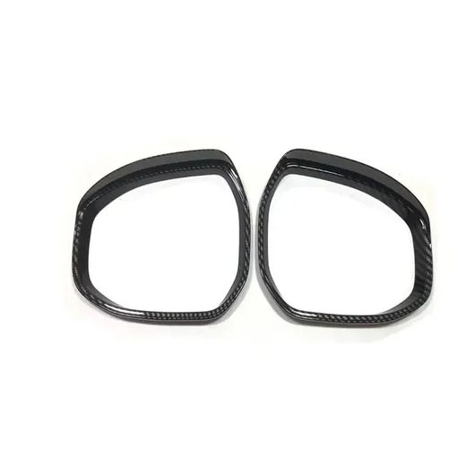 適用: トヨタ CHR C-HR 2024 2025 ABS サイド ドア ミラー 装飾 オーバーレイ スタイリング リア ビュー ミラー バイザー カバー トリム カーボンファイバー バイザー A SR-AA-0609 Interior parts for cars