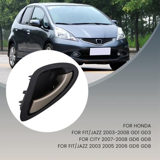 インナー ドア ハンドル 72160-SEN-H11 72120-SEN-H11 適用: ホンダ フィット ジャズ シティ GD 2003-2008 ドア プル ハンドル 右 SR-BB-0419 Interior parts for cars
