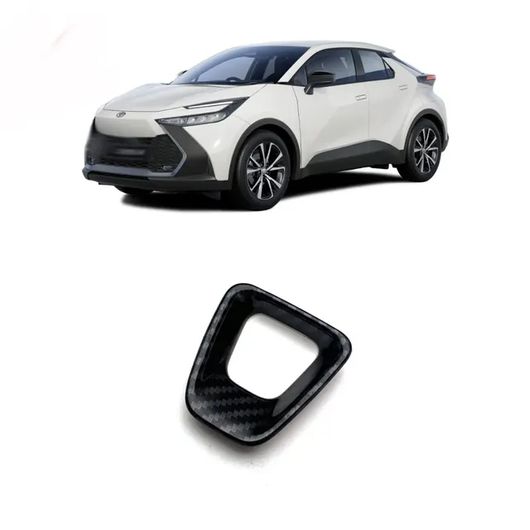適用: トヨタ CHR C-HR 2024 2025 ABS カーボンファイバー ウインドウ リフト スイッチ ギア シフト パネル ステアリング ホイール AC カバー インテリア ステアリング ホイール A SR-AA-0698 Interior parts for cars|オートパーツエージェンシー