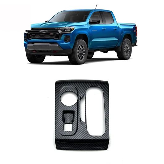 適用: シボレー/CHEVROLET コロラド 2023 2024 2025 ABS ウインドウ スイッチ コントロール カバー トリム センター コンソール カーボンファイバー G・ギア シフト ブラック G SR-AA-0673 Interior parts for cars｜オートパーツエージェンシー