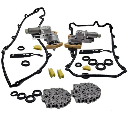 左 & 右 タイミング チェーン テンショナー カムシャフト フル キット 適用: アウディ/AUDI A6 適用: VW トゥアレグ 058109229B 077109087C 077109088 077109087 SR-BB-2574 Car parts