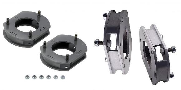 フロント 2 50MM レベリング キット ストラット スペーサー 適用: ジープ/JEEP グランドチェロキー WK2 2016 2017 シルバー・ライトグレー SR-BB-2914 Car parts