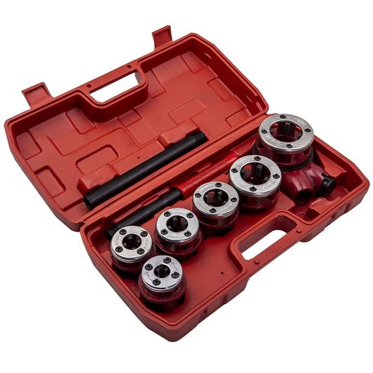 ラチェット パイプ スレッド ダイ バー ヘッド ハンドル ツール キット 1/4インチ 3/4インチ 3/8インチ SR-BB-3057 Car parts|オートパーツエージェンシー
