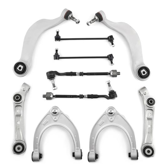 10X フロント & リア ロワー コントロールアーム キット 適用: BMW 5 6シリーズ F06 F10 F12 F13 xDrive 31126775967 31126777733 31126777734 SR-BB-3243 Car parts