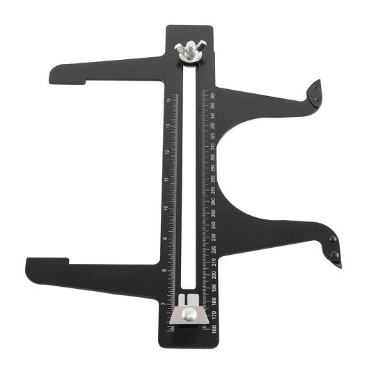 ブレーキ リセット ゲージ W/ローレット加工 ノブ 6-1/2 14-1/4 インチ 正確 測定 SR-BB-3663 Car parts