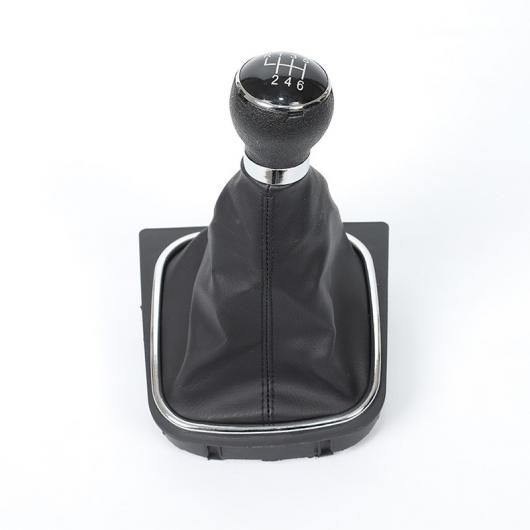 5/6速 ギア スティック シフト ノブ ブーツ 適用: VW ゴルフ ラビット ジェッタ MK5 MK6 2004 2005 2006 2007 2008 2009 2010 2011 2012 2013 2014 6速 スタイル1 SR-BB-4068 Interior parts for cars|オートパーツエージェンシー
