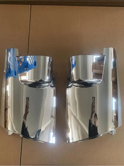 クローム メッキ キャブ サイド トリム パネル 適用: いすゞ エルフ トラック SR-AA-0779 Exterior parts for cars|オートパーツエージェンシー