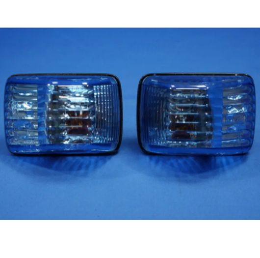 ブルー ウインカー 適用: いすゞ 5-スター ギガ トラック クローム メッキ ボディ パーツ SR-AA-1282 Car light