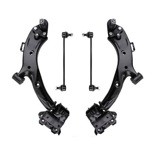 フロント ロワー コントロールアーム ボール ジョイント アセンブリ サスペンション スウェイバー リンク 4ピース 適用: ホンダ CR-V 2007 2008 2009-2011 SR-BB-4645 Car parts