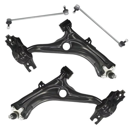フロント ロワー サスペンション コントロール アーム スタビライザー リンク ボール ジョイント セット 4ピース キット 適用: ホンダ シビック 2016 2017 2018 2019-2021 SR-BB-4942 stabilizer