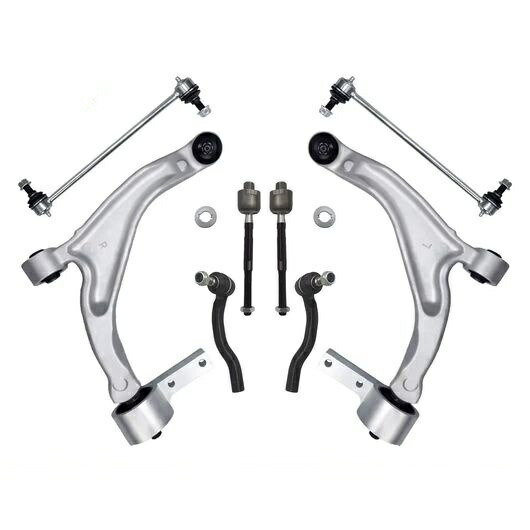 フロント ロワー コントロールアーム スウェイバー リンク タイ ロッド サスペンション＆ステアリング 8ピース キット 適用: ホンダ パイロット 2009 2010 2011 2012-2015 SR-BB-5016 Car parts