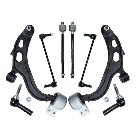 フロント ロワー コントロールアーム スウェイバー リンク タイ ロッド エンド 8ピース キット 適用: フォード/FORD トーラス フレックス リンカーン/LINCOLN MKS MKT 2010 2011 2012 SR-BB-5072 Car parts