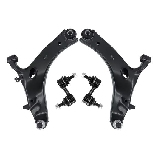 4ピース フロント ロワー コントロール アーム スウェイバー リンク キット 適用: スバル フォレスター インプレッサ WRX セダン 2009 2010 2011-2014 MS801051 SR-BB-5103 Car parts