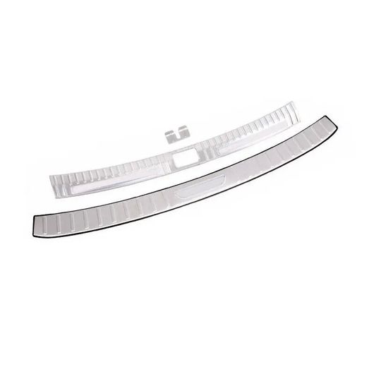 適用: フォルクスワーゲン/VOLKSWAGEN ティグアン オールスペース 2017-2023 ステンレス スチール インナー & アウター リア バンパー プロテクター プレート トリム 3ピース SR-BB-5581 Exterior parts for cars