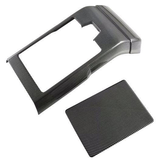 2ピース カーボン パターン フロント アッパー 通気口 アウトレット カバー トリム 適用: ヒュンダイ/現代/HYUNDAI サンタフェ 2024 インテリア 装飾 アクセサリー SR-BB-5808 Interior parts for cars｜オートパーツエージェンシー