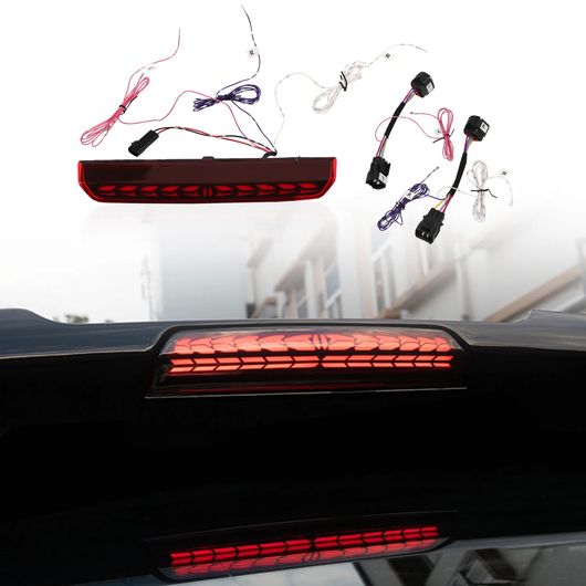 適用: トヨタ ランドクルーザー プラド LC250 J250 2024 2025 エクステリア アッパー リア トランク LED シーケンシャル ダイナミック ブレーキ ランプ ライト 2ピース SR-BB-6110 Exterior parts for cars