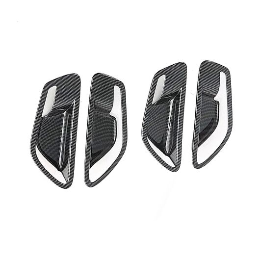 適用: ヒュンダイ/現代/HYUNDAI ツーソン NX4 2022 2023 インテリア アクセサリー ドア ハンドル ボウル カバー トリム ABS カーボン ブラック 4ピース SR-BB-6257 Interior parts for cars|オートパーツエージェンシー