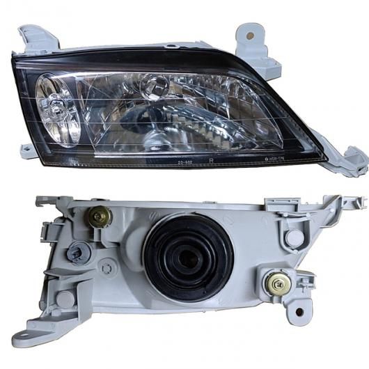 ヘッドライト 適用: トヨタ カリーナ AT212 T212 1999 1ペア クリスタル ヘッドランプ ブラック SR-AA-1475 Car parts