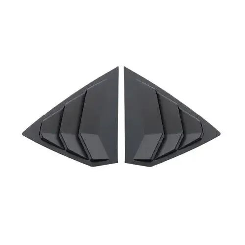 リア ルーバー ウインドウ サイド シャッター カバー トリム ステッカー 吹き出し口 スクープ 適用: エクスプローラー オペル/OPEL インシグニア B 2017-2023 マットブラック SR-BB-7493 Exterior parts for cars