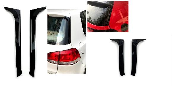 リア ウインドウ サイド トランク スポイラー カナード カナード スプリッタ 適用: VW ゴルフ 6 MK6 2008-2013 アクセサリー ゴルフ 6 GTI R GTD・ゴルフ 6 スタンダード SR-BB-8401 Exterior parts for cars